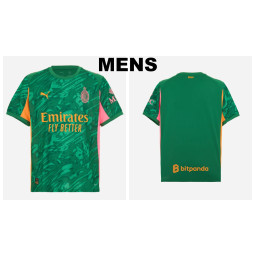 2025-2026 Ac Milan Customize Green Third Goalkeeper Jersey